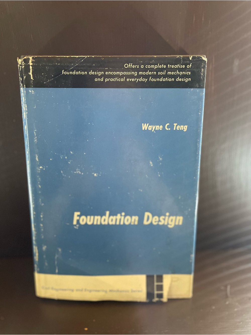 Vintage 1962 Foundation Design Wayne C. Teng Hardcover Civil Engineering Book